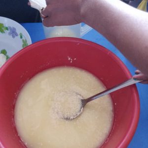 Capacitación de transformación de la leche 3