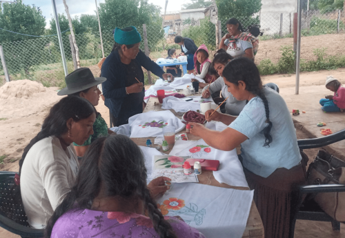 PINTURA EN TELA