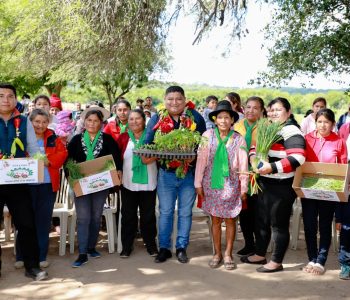 ENTREGA MÁS DE 40.000 PLANTINES HORTÍCOLAS Y FRUTALES A MUJERES PRODUCTORAS